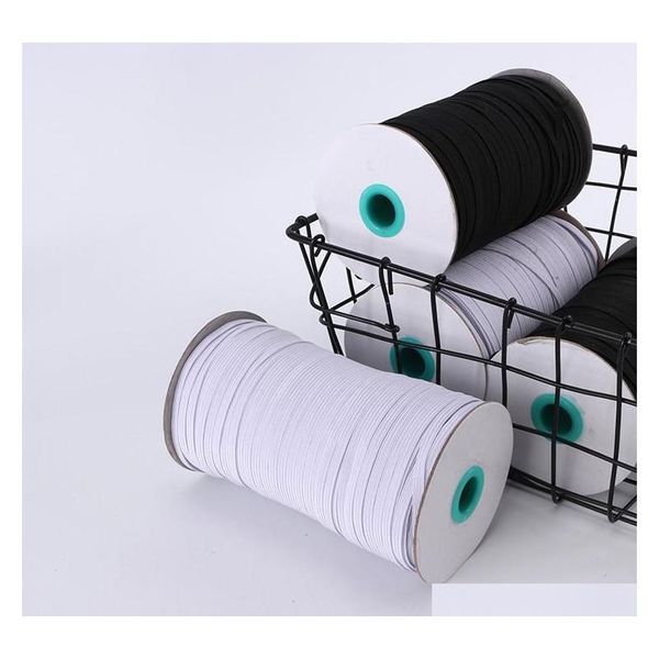 

5mm and m elastic rope of mask ear belt elastic band polyester running belt latex flat elast qylpuc wphome