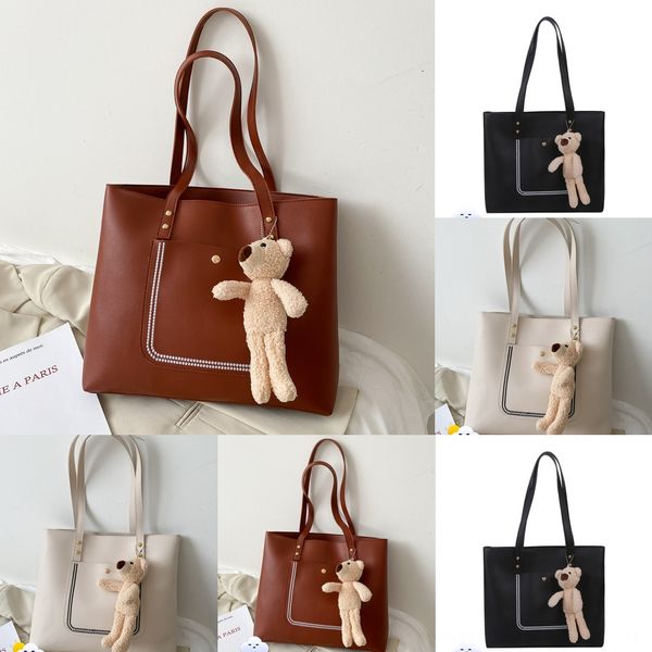 

2020 новая тенденция моды осень простой моды портативный иностранный стиль большой емкости женщин универсальный сумка bagshoulder плечо bagt