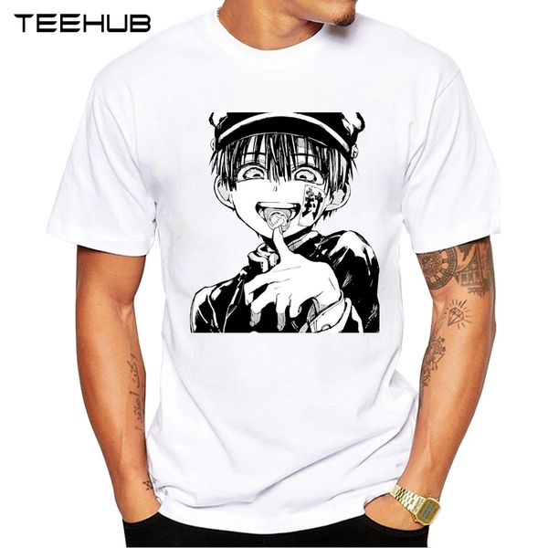 

men's new fashion jibaku shounen hanako kun design short sleeve cool printed hipster s sport hooded sweatshirt hoodie men t shirt