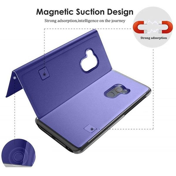 

smart mirror case for xiaomi redmi note 9 9s 8 7 5 6 k20 pro 8t 9 9a jllipw