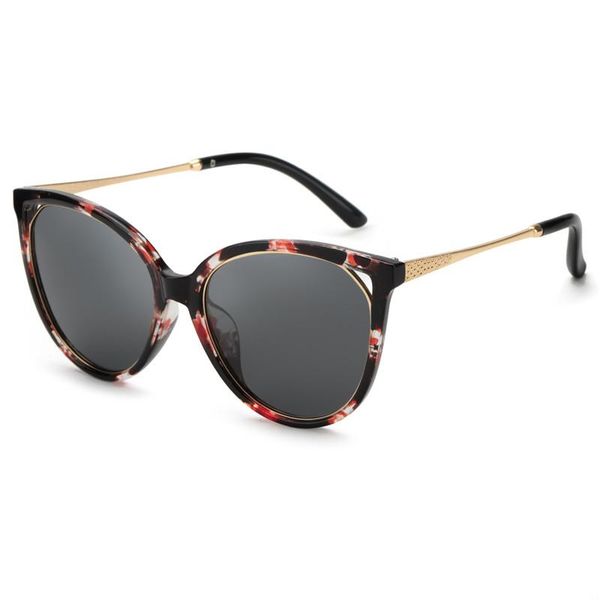 

sunglasses women cat-eye pink black mirror polarized sun glasses vintage shades beach travel goggles eyewear, White;black