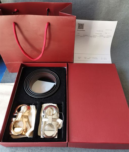 

fashion mens designer belts leather print letter belts women designer waistband male business strap casual double buckles with gift box 38mm, Black;brown