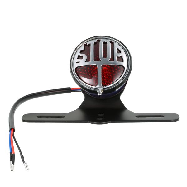 

12 номерного знака лампа brake tail light led стоп универсальный для мотоциклов