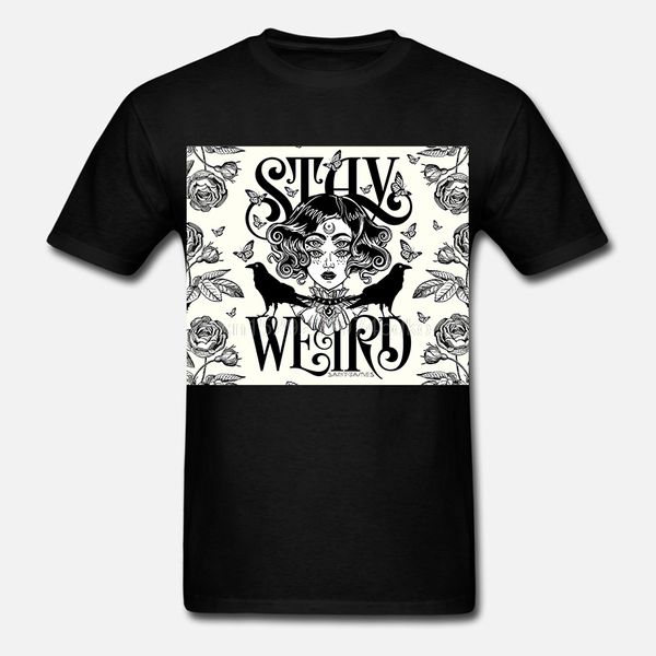 

men stay weird black white version classic printed hoodie designers t shirts sweatshirt