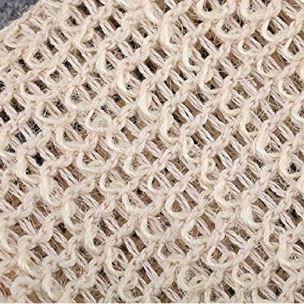 

a-natural exfoliating mesh sisal soap saver bag pouch holder for shower bath foaming and drying dhl owf2629