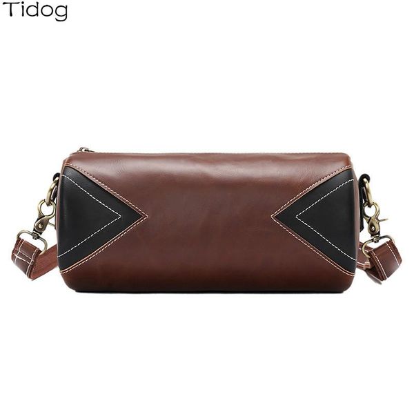 

tidog new vintage men's single-shouldered chest bag