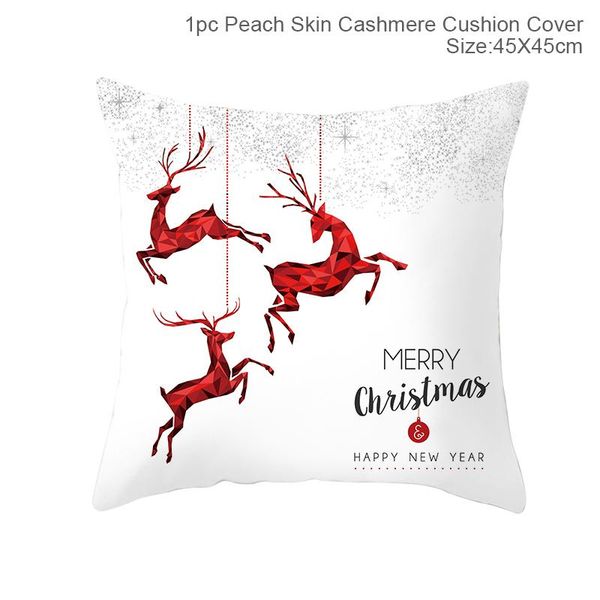 

fengrise pillows cover merry christmas decoration for home ornament christmas 2020 happy new year 2021 xmas decor navidad natal bbykgr