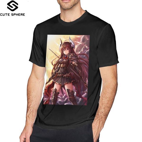 

granblue фантазия футболка forte футболка с коротким рукавом симпатичные tee shirt printed лето 100 процентов хлопка тенниска спорта толстов