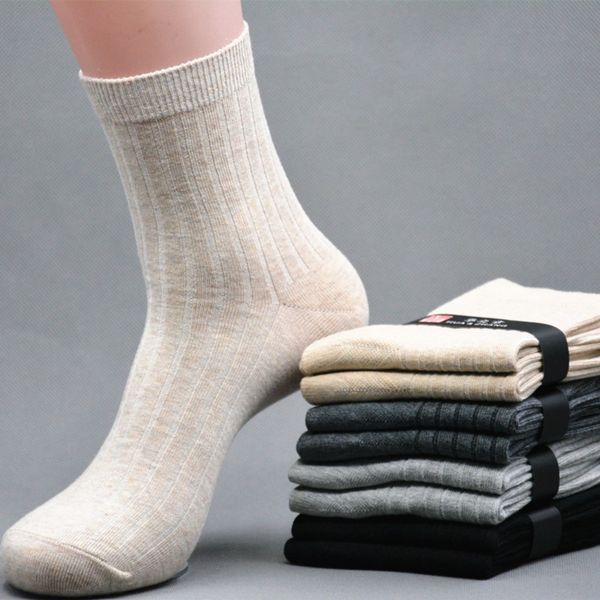 

and pure winter thickened high grade double needle men's and socks pure cotton winter thickened high grade double needle cotton men&#03, Black