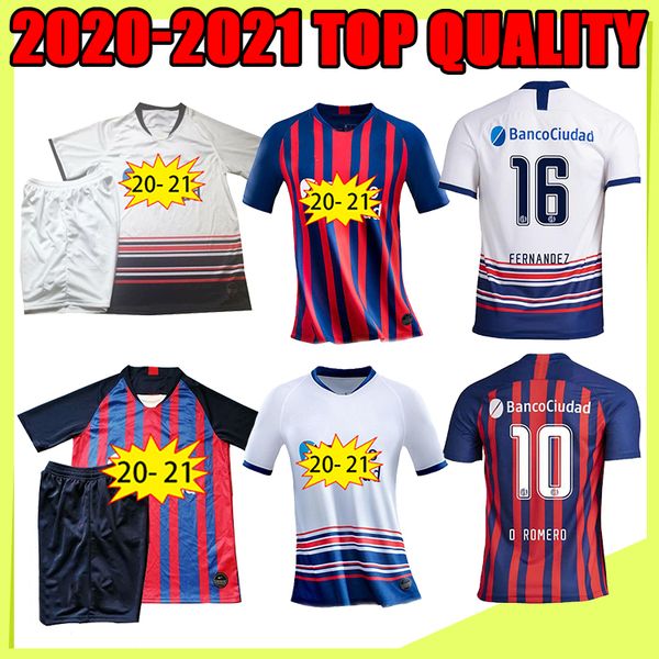 

2020 san lorenzo home red away white blandi mens soccer jersey bellusch cerutti football shirt uniform camisa de futebol 2021 size s-2xl, Black;yellow