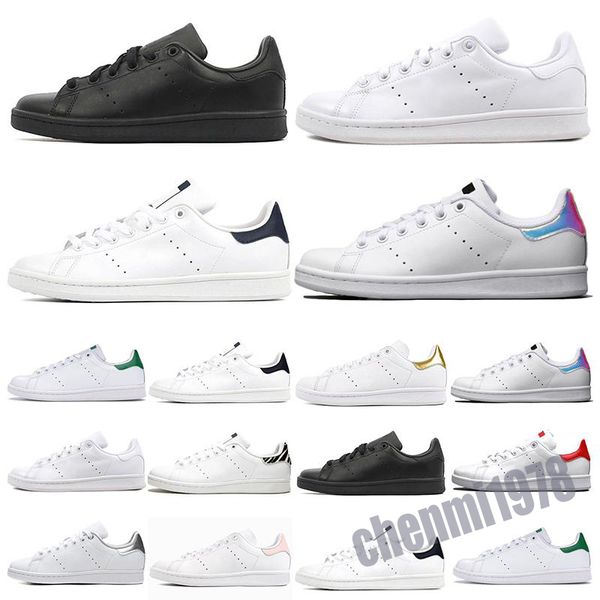 

stan smith superstars casual designer athletic shoes men women triple white black dark blue zebra womens mens trainers sports sneakers c19