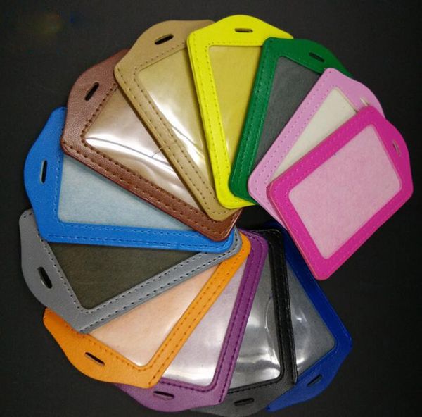 

dhl200pcs credit card holders without zipper bus id holders identity mix color, Brown;gray