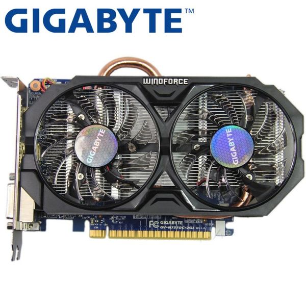 

gigabyte video card original gtx 750 ti 2gb 128bit gddr5 graphics cards for nvidia geforce gtx 750ti dvi used vga cards