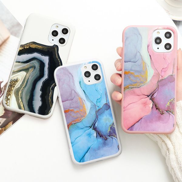 

gradient marble frosted case for huawei honor 9c 9s 9a 10i 20i 20 x10 y8p y6p y5p p30 p40 lite s 2020 p smart 2019 cover