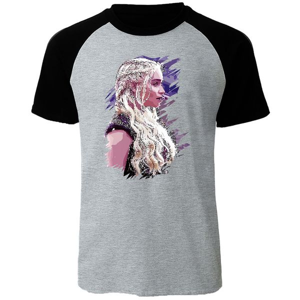 

sport summer cotton raglan short sleeve mens clothing dracarys t-shirt mother of dragon tee shirt harajuku streetwear men t shirt