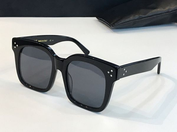 

41076 new fashion sunglasses with uv protection for men and women vintage square frame popular come with case classic sunglasses, White;black