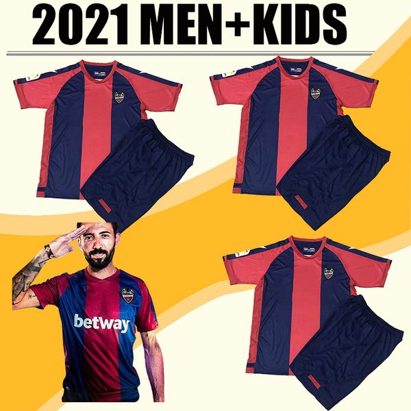 

20 21 levante ud soccer jersey 2020 2021 rochina camisetas de futbol levante a.j.morales roger campana football shirts, Black;yellow
