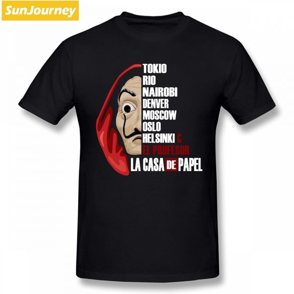 

money heist la casa de papel hip hop lovers brand clothing oversize short sleeve custom funny sport hooded sweatshirt hoodie t shirt