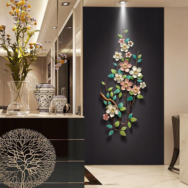 

decorative objects & figurines european-style living room porch wall hanging decoration club wrought iron three-dimensional