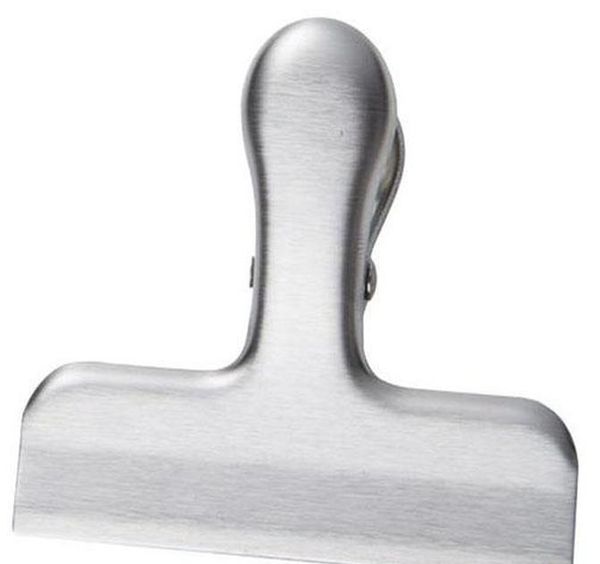 

sell stainless steel snack sealing clips food clips seal the coffee beans seal food storage bags food save bbymdc sport777