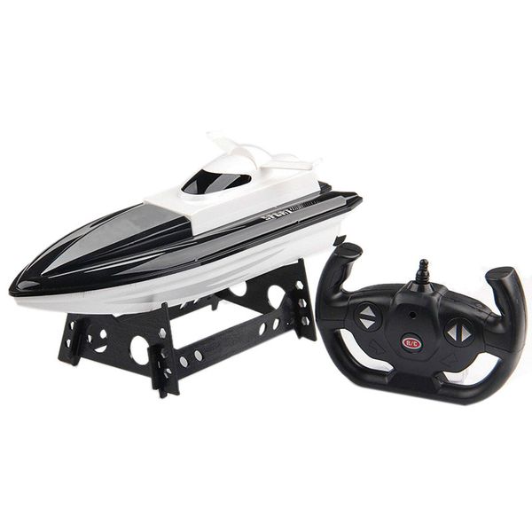 

remote control speedboat 20km / h super high speed boat remote control speedboat electric remote control toy summer water