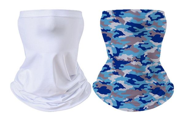 

sublimation blank turban headscarf half face dust mask thermal transfer printing white bandanas sports headband neckerchief f102302, Red;brown