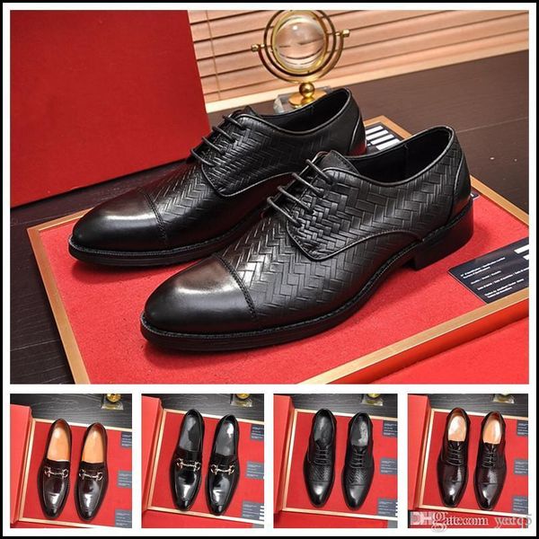 

mi quality monk strap oxford dress shoes luxury men genuine cow leather wedding business suit shoes brown wine red formal italian shoes 33, Black