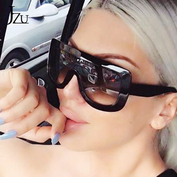 

sunglasses brand vintage big frame sun glasses est unique women men square acetate shades gradient eyeglasses uv400, White;black