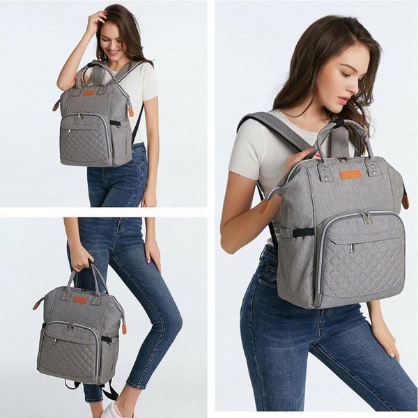 

newly women maternity nappy diaper backpack large capacity travel baby bag