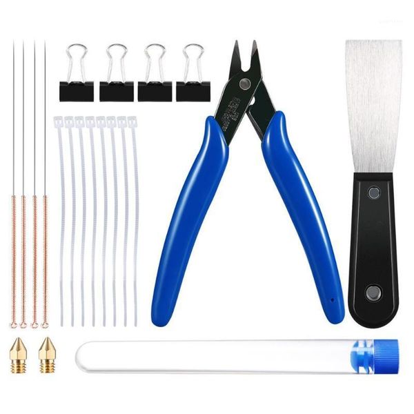

3d printer accessories clipper diagonal pliers print repair knife set 20 tool set repair knife cleaning needle trimmer cleaning1