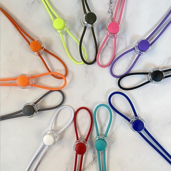 

rest ear holder adjustable hanging neck lanyard children colorful rope mask glasses extension anti-loss straps dhd1392
