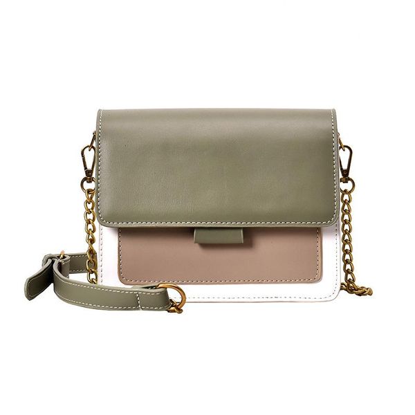 

chain pu leather crossbody bags for women 2020 small shoulder messenger bag special lock design female travel handbags