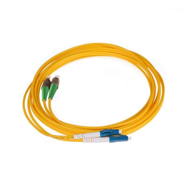 

fiber optic equipment 50pair patch cord single mode duplex fc apc to lc upc 1 3 5 10 20 100m catv ftth wholesale customized1