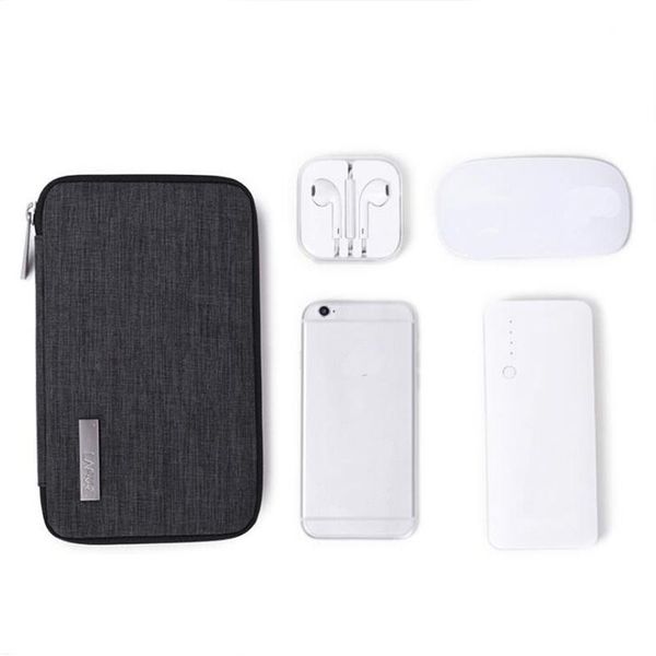 

new travel storage bag digital gadget devices waterproof organizer usb data cable earphone wire pen power bank
