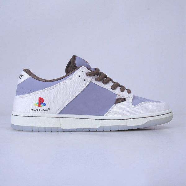 

low sb playstation running shoes pro ps5 men women lace-up sport sneaker size eur36-45, Black