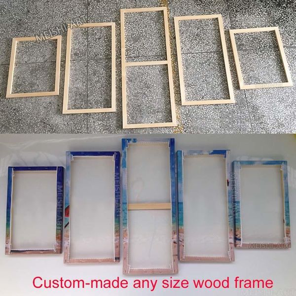 

wood frame for oil painting 5 panel canvas wall art prints unframed picture