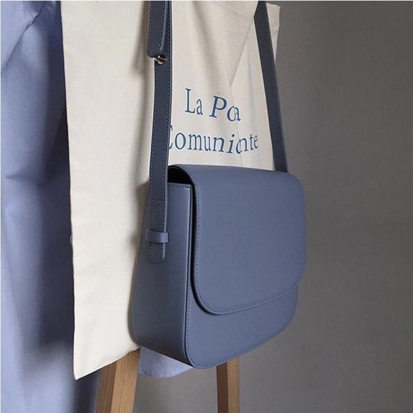 

shoulder bags fashion women cute bag lady cover girl messenger cross body flap sweet female underarm blue