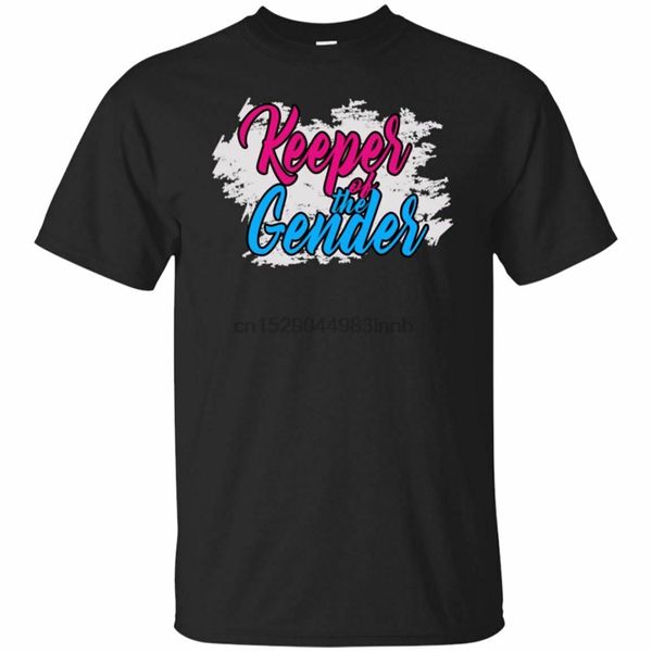 

keeper of the gender reveal t shirt baby announcement party tee black color summer o neck tee shirt sport hooded sweatshirt hoodie
