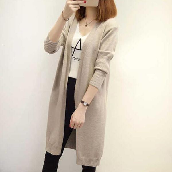 

long cardigan female autumn winter women long sleeve cardigan sweater knitted cardigans for women sweater drop shipping, White;black