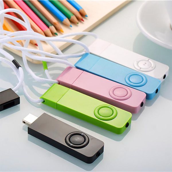 

portable fashion solid color stereo lossless music media mp3 player fm radio support micro sd / tf card #yl10