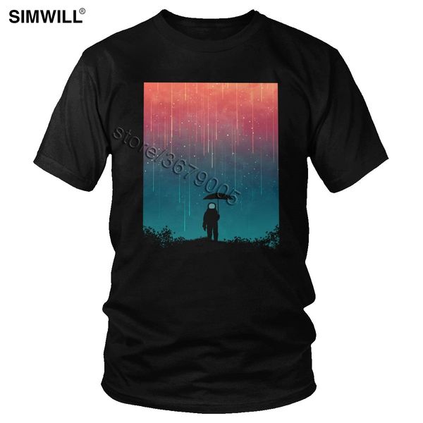 

space cosmic downpour fashion astronaut short sleeve graphic slim fit fans apparel sport hooded sweatshirt hoodie t shirt