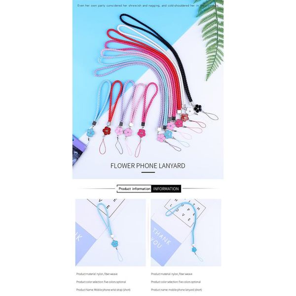 

shellnail universal lanyard for phones mobile phone case hanging neck rope for iphone camera usb holder id card key nec jlljaf