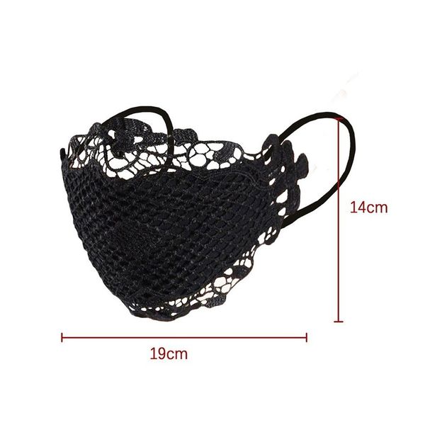 

women newdesign mask lace applique for fashion breathable washable face masker 201