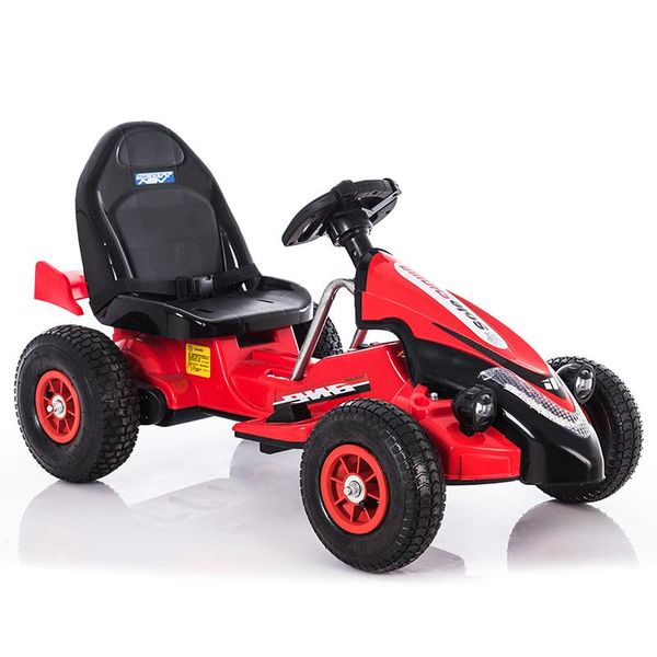 

children's electric car four-wheeled kart dual drive can sit baby remote control toy car inflatable wheel all terrain vehicle
