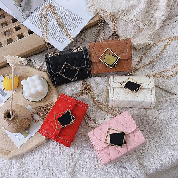 

purse raged sheep lovely children's shoulder luxury handbag girls simple fashion diagonal princess bags baby accessories coin wallet, White
