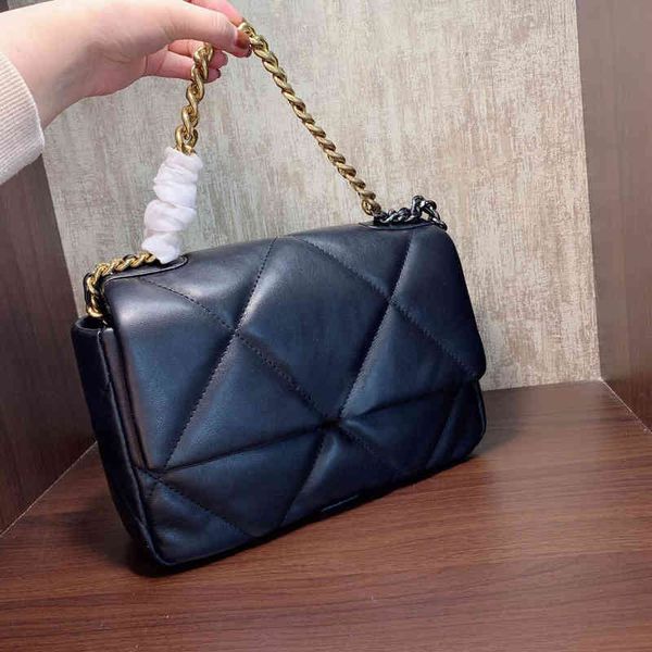 

2022 crocodile pattern rubber teeth double pull strap cover bag magnetic buckle double layer plaid wrist single shoulder messenger bags