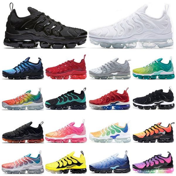 

trainers tn plus mens running shoes p blue lemon lime cool grey rainbow black clear emerald pink sea womens fashion sports sneakres