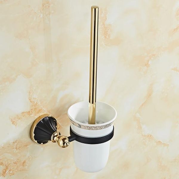 

bathroom accessories set black gold towel bar towel rack paper holder toilet brush holder corner shelf copper bath hardware set qylslf