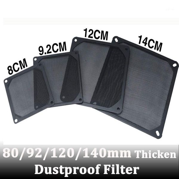 

fans & coolings 5pcs gdstime 80mm 92mm 120mm 140mm black pvc pc dust filter fan dustproof computer case mesh covers silvery1