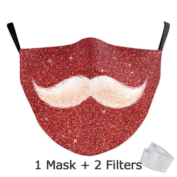

nadanbao 2020 santa beard mask print kids face cover cosplay christmas party masks washable cute fashion snow mask bbybio lipper